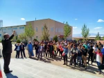برگزاری تجمع کارکنان ، اساتید و دانشجویان آموزشکده فنی پسران سبزوار در حمایت از دانشجویان و اساتید آزادی خواه آمریکا 3