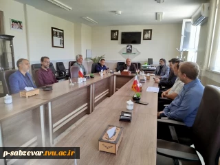 بازدید مدیر محترم حراست و نماینده محترم نظارت و ارزیابی دانشگاه ملی مهارت خراسان رضوی از آموزشکده پسران سبزوار 